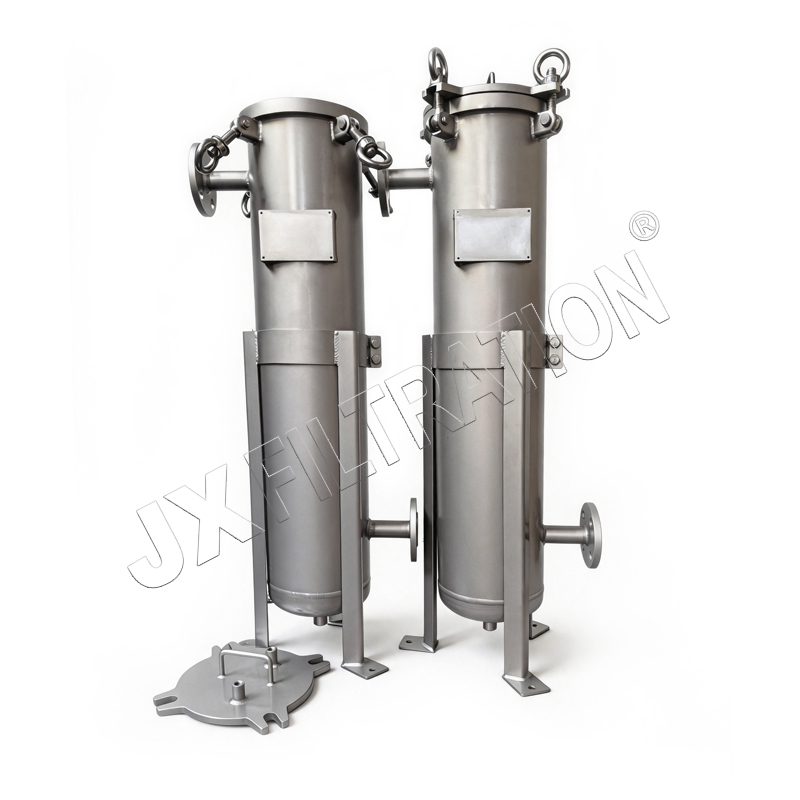 Single Bag Filter Housing