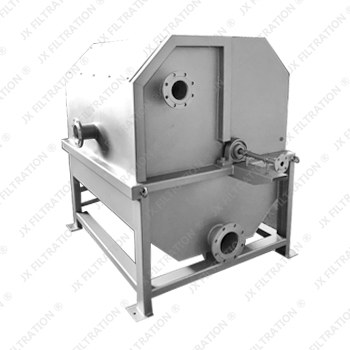 externally fed rotary drum screen