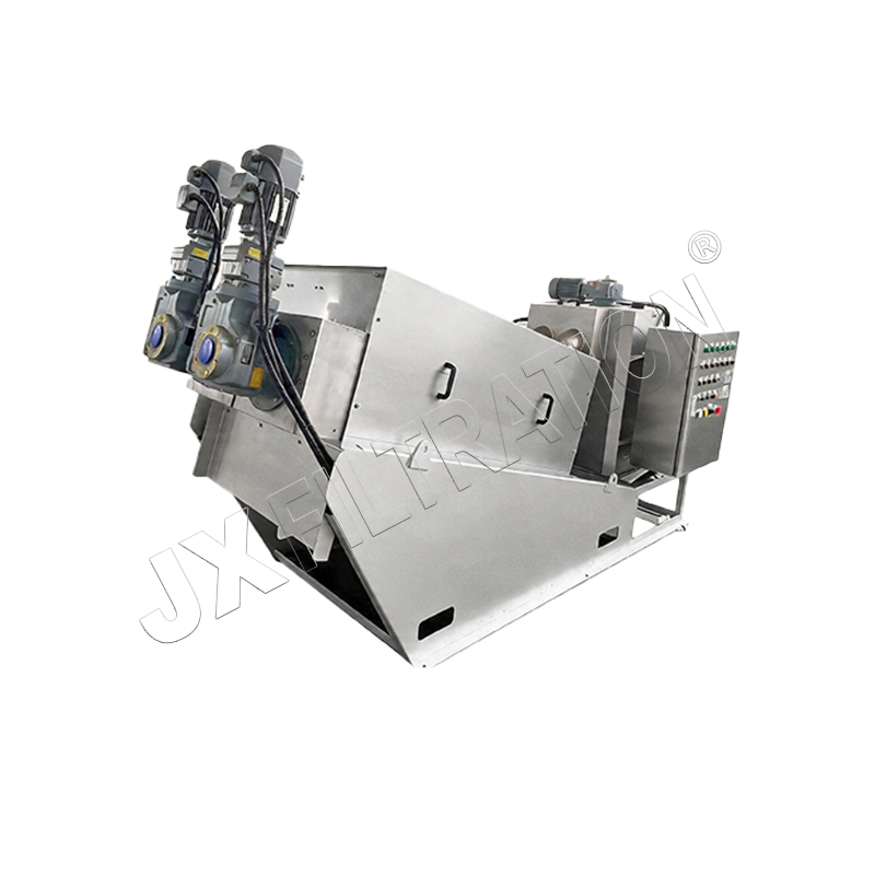 Sludge Dewatering Press 1