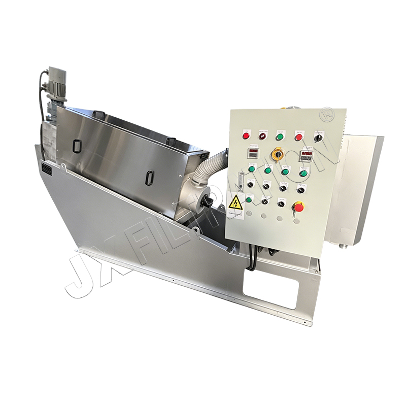Sludge Dewatering Press 2