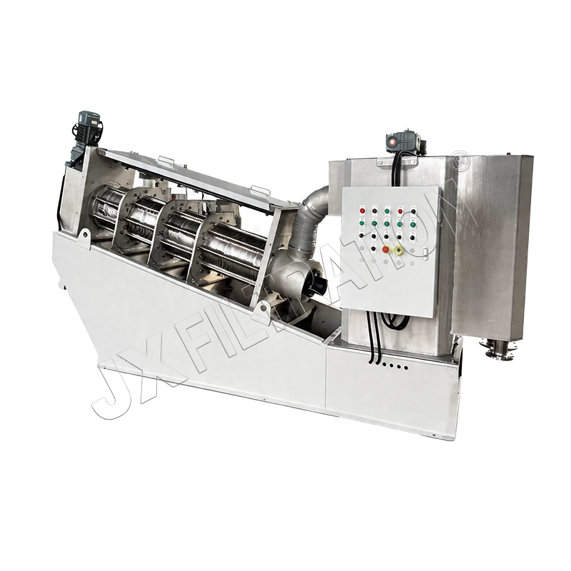 Sludge Dewatering Press 3