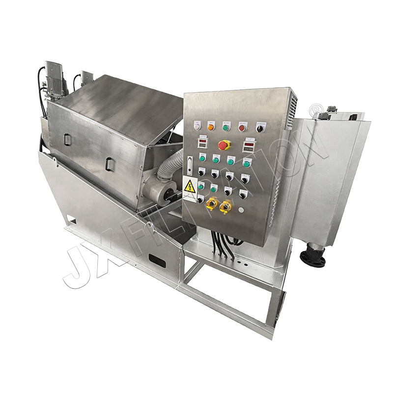 Sludge Dewatering Press 4
