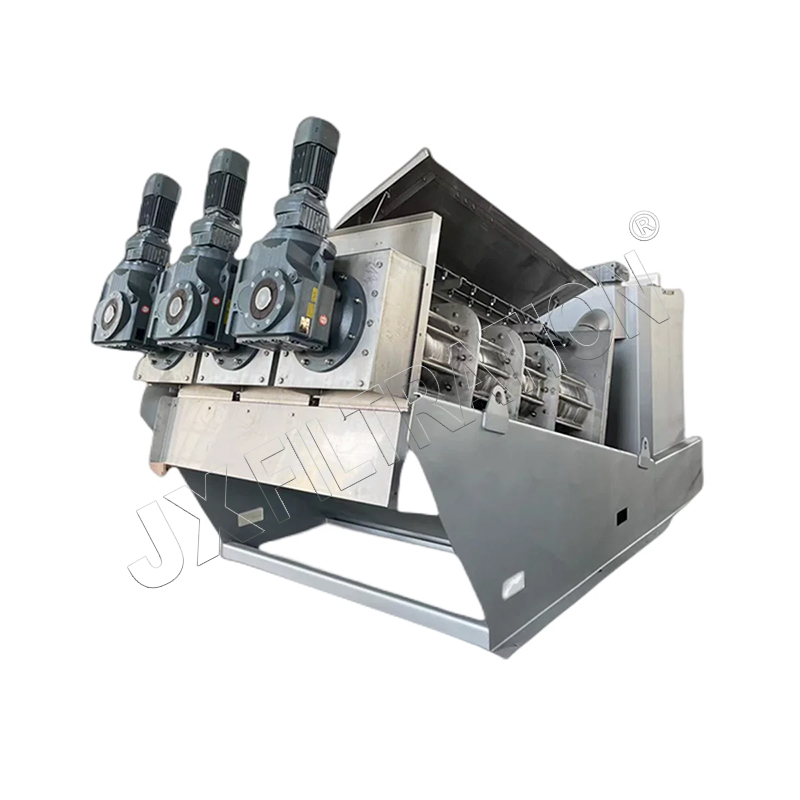 Sludge Dewatering Press 6